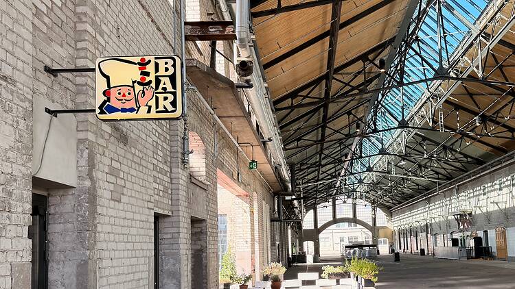 Have an after-work glass of natural wine in an old slaughterhouse at Bar Montan
