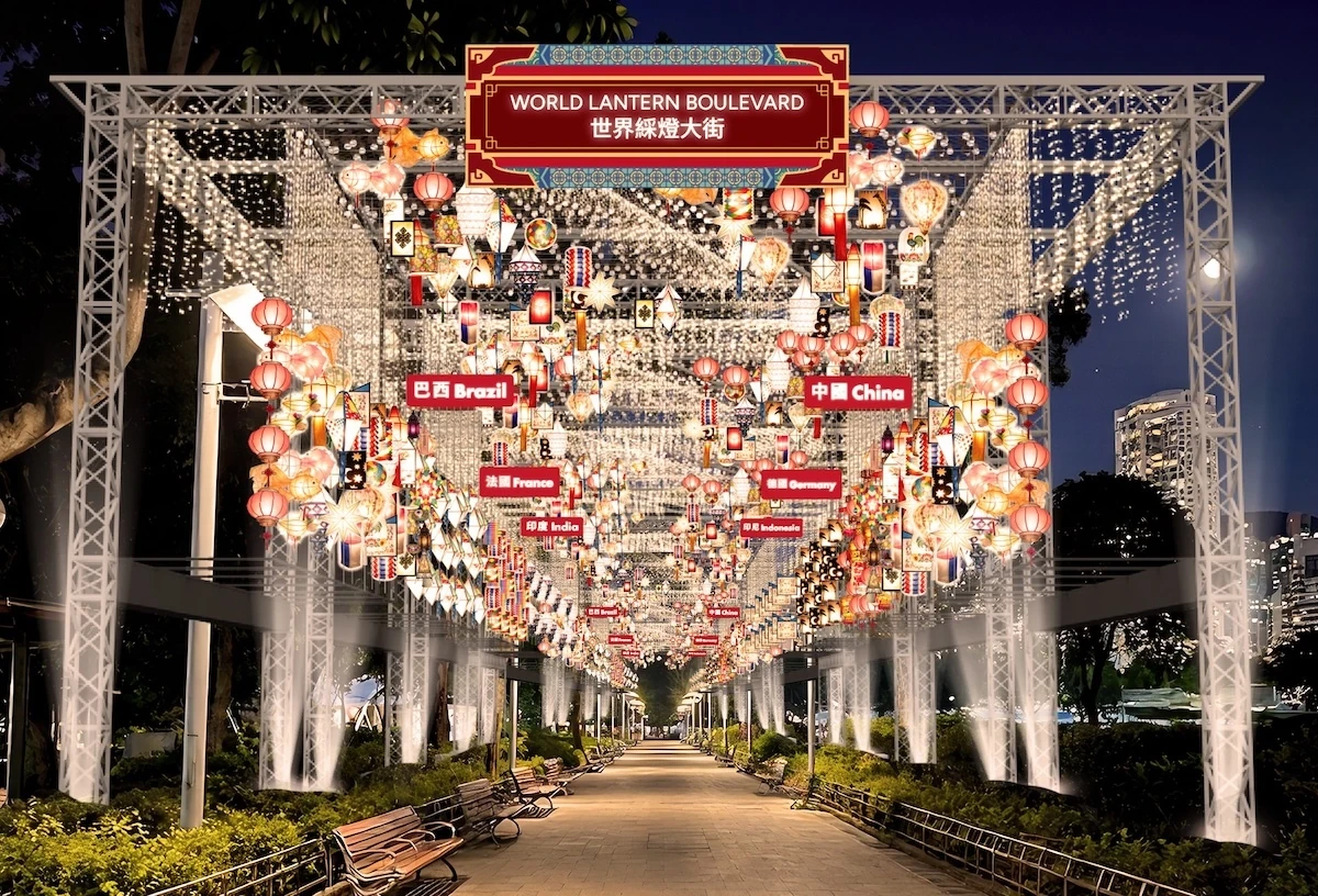 HKTB Renderings for Hong Kong's first International Lantern Spectacular