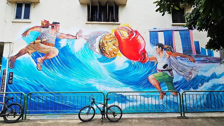 Tyrwhitt Road murals