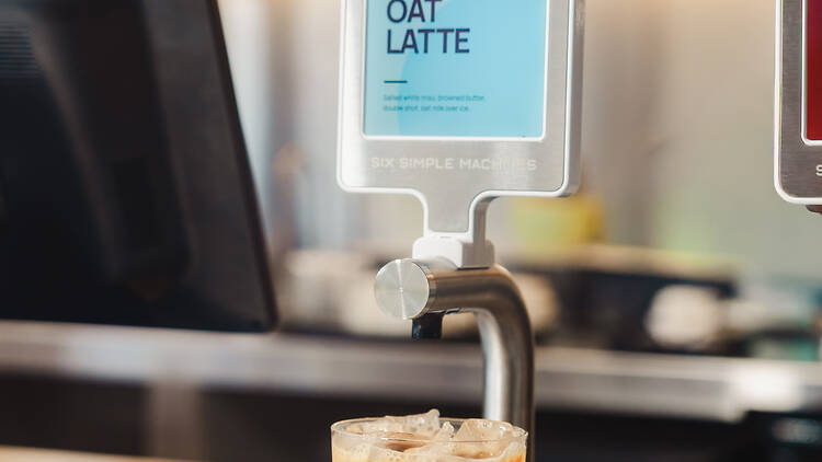 There's coffee on tap at Odd Culture
