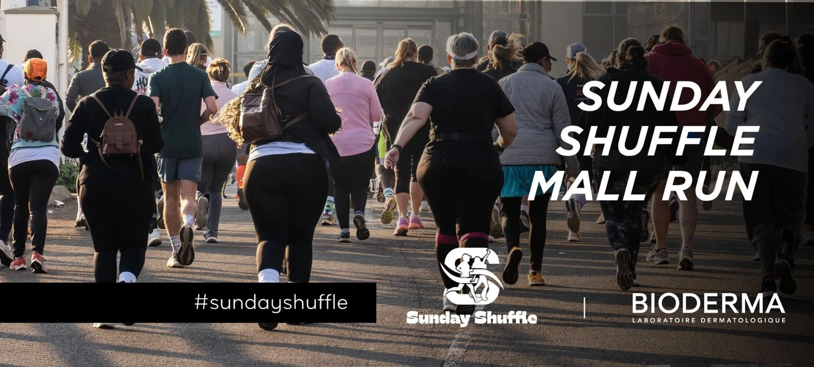 Lace up for a free 5km social run at La Lucia Mall as Sunday Shuffle teams up with Bioderma to raise awareness about skin cancer.