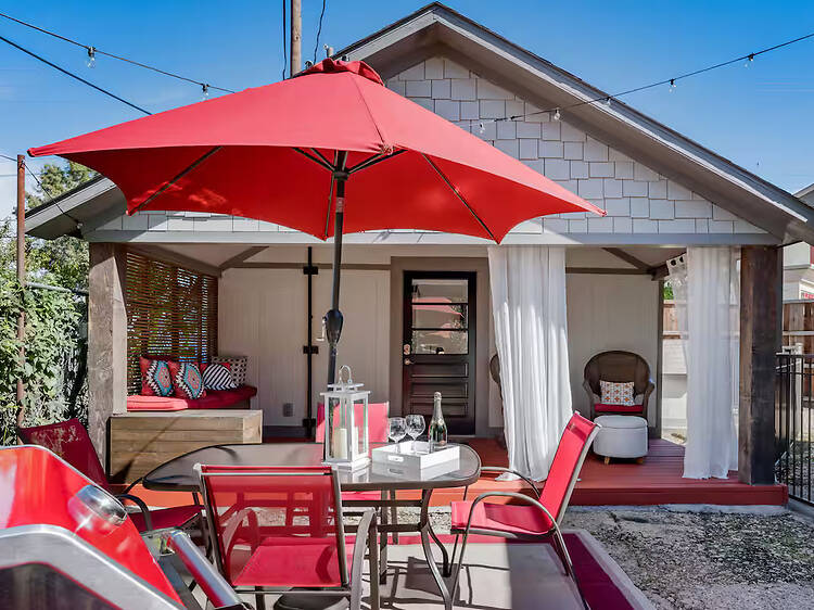 Best for couples seeking a quiet Uptown stay: The cottage studio
