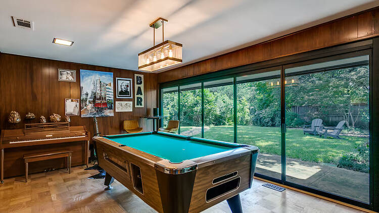 Best for retro group hangs: The mid-century saloon house