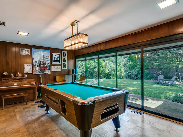 Best for retro group hangs: The mid-century saloon house