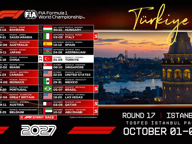 Formula 1, 3 Ekim 2027’de İstanbul’a Dönüyor
