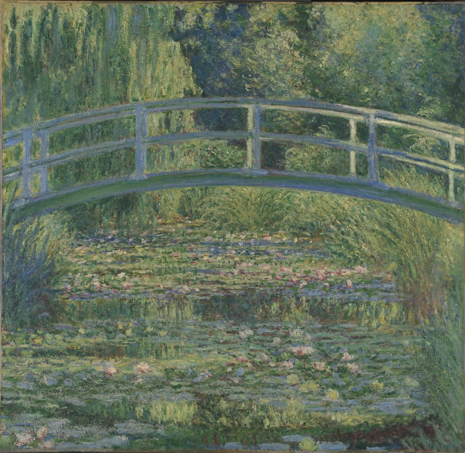 xClaude Monet, The Water-Lily Pond, 1899.