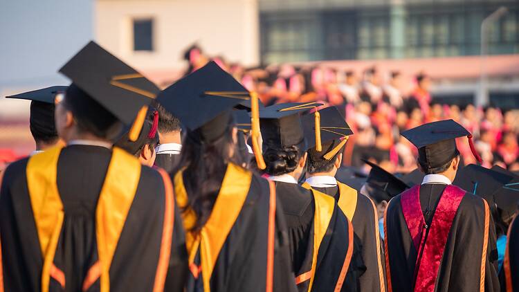 Graduating students Graduating students