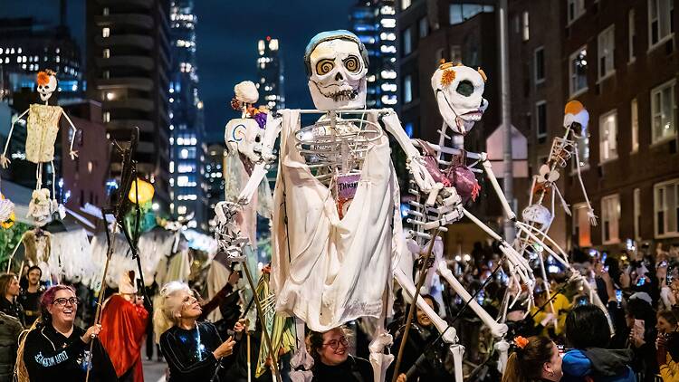 Village Halloween Parade in NYC Village Halloween Parade in NYC