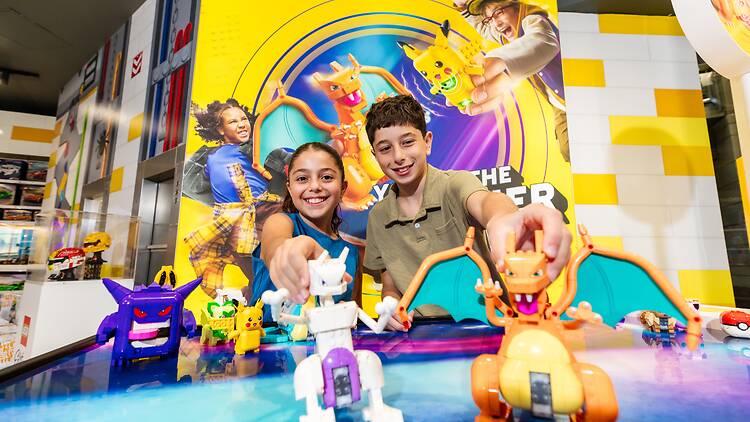 LEGO® Pokémon™ SMART Play™ experience Kids enjoying the LEGO Pokémon SMART Play experience at Melbourne Central