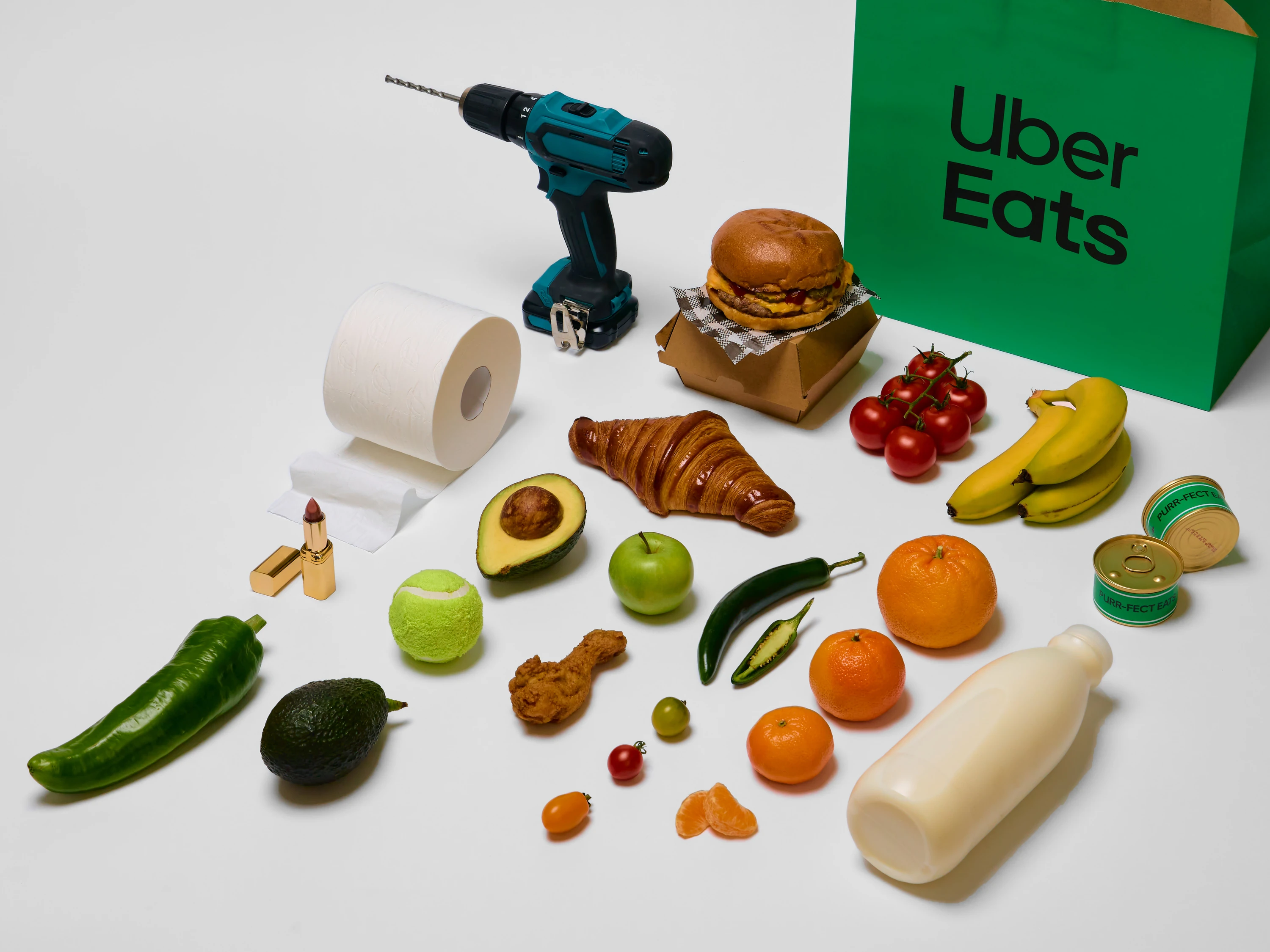 Uber Eats spread