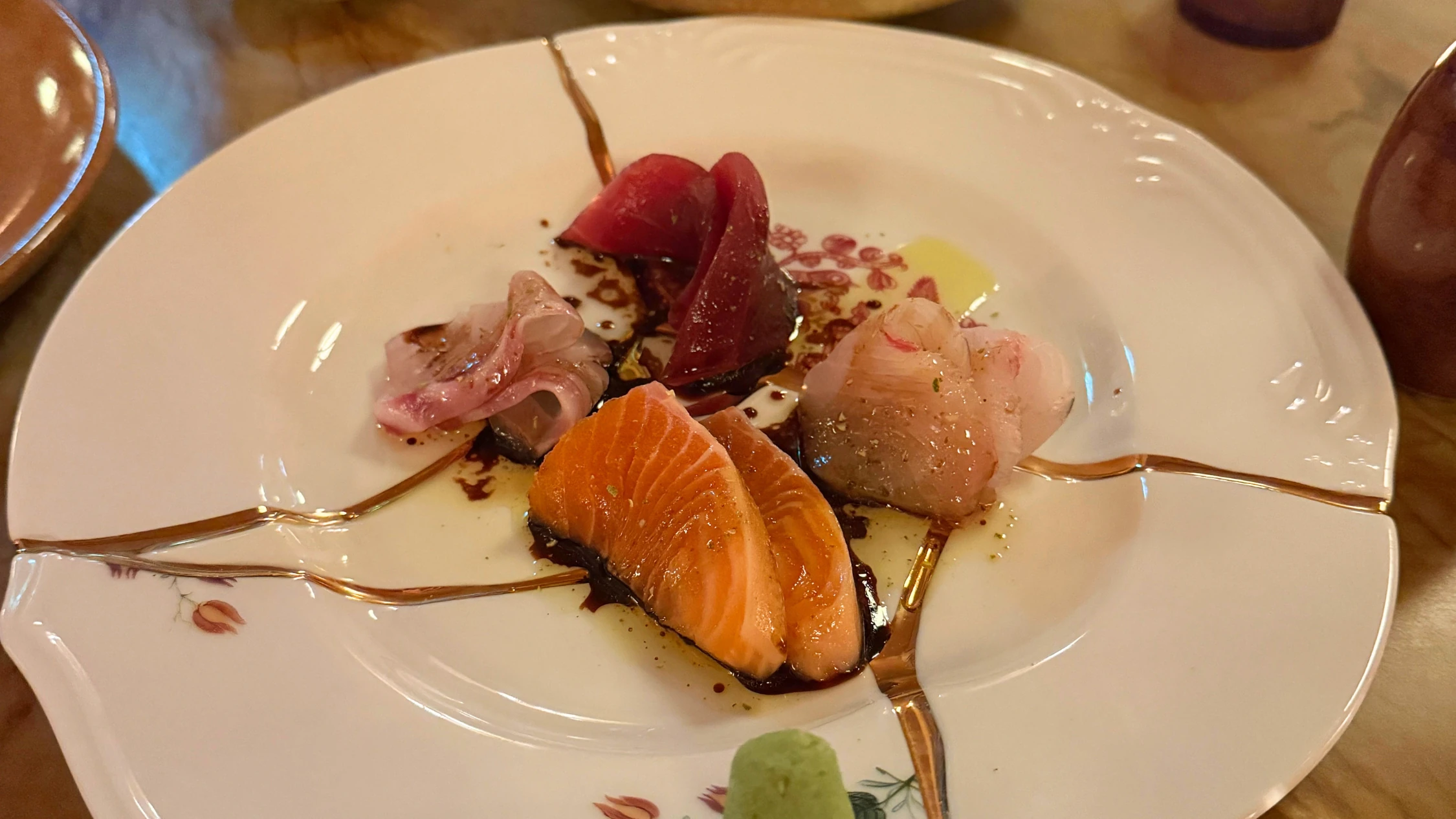 Sashimi at Fishnets