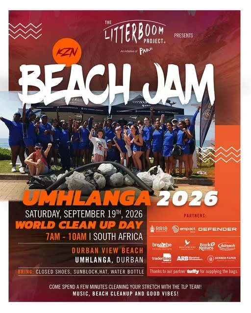 If you're in Umhlanga, join the KZN Beach Jam on Saturday!