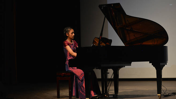 Brillante Piano Festival A performer at the Brillante Piano Festival