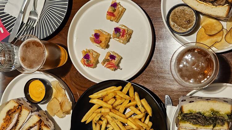 A spread of the best you can get at Shokupan
