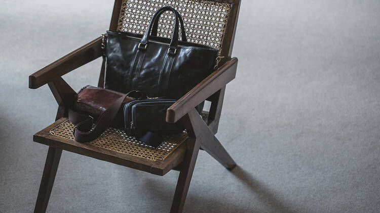 You can invest in a leather piece that gets better with age