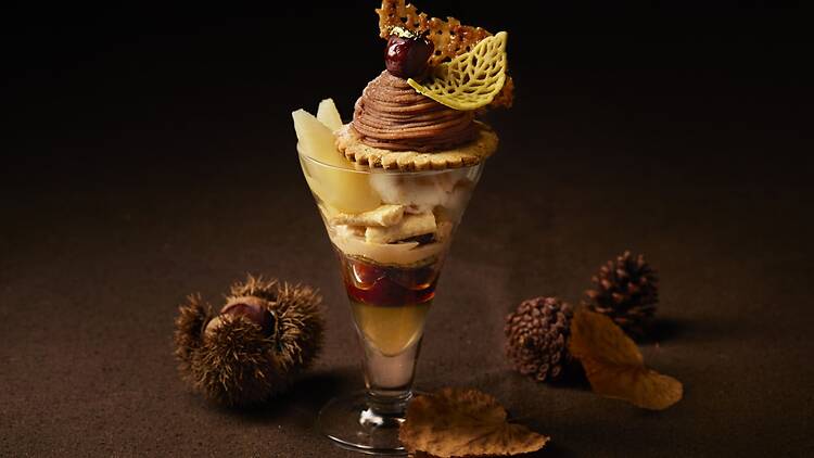 Shangri-La Tokyo Autumn Cocktails and Mont Blanc Parfait Shangri-La Tokyo Autumn Cocktails and Mont Blanc Parfait