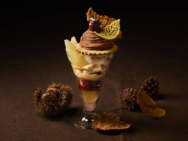 Shangri-La Tokyo Autumn Cocktails and Mont Blanc Parfait Shangri-La Tokyo Autumn Cocktails and Mont Blanc Parfait