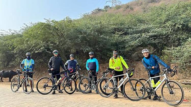 Where to cycle in the Aravallis Where to cycle in the Aravallis