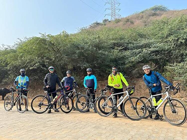 Where to cycle in the Aravallis Where to cycle in the Aravallis