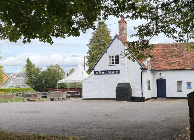The North Star pub exterior