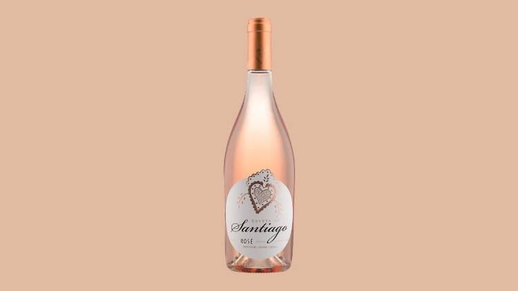 Salada de polvo com Quinta de Santiago Rosé 2024 Salada de polvo com Quinta de Santiago Rosé 2024