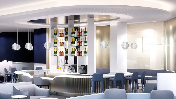 New Air France lounge at JFK Terminal One New Air France lounge at JFK Terminal One