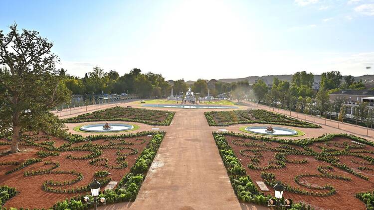 Jardín del Parterre del Palacio Real de Aranjuez