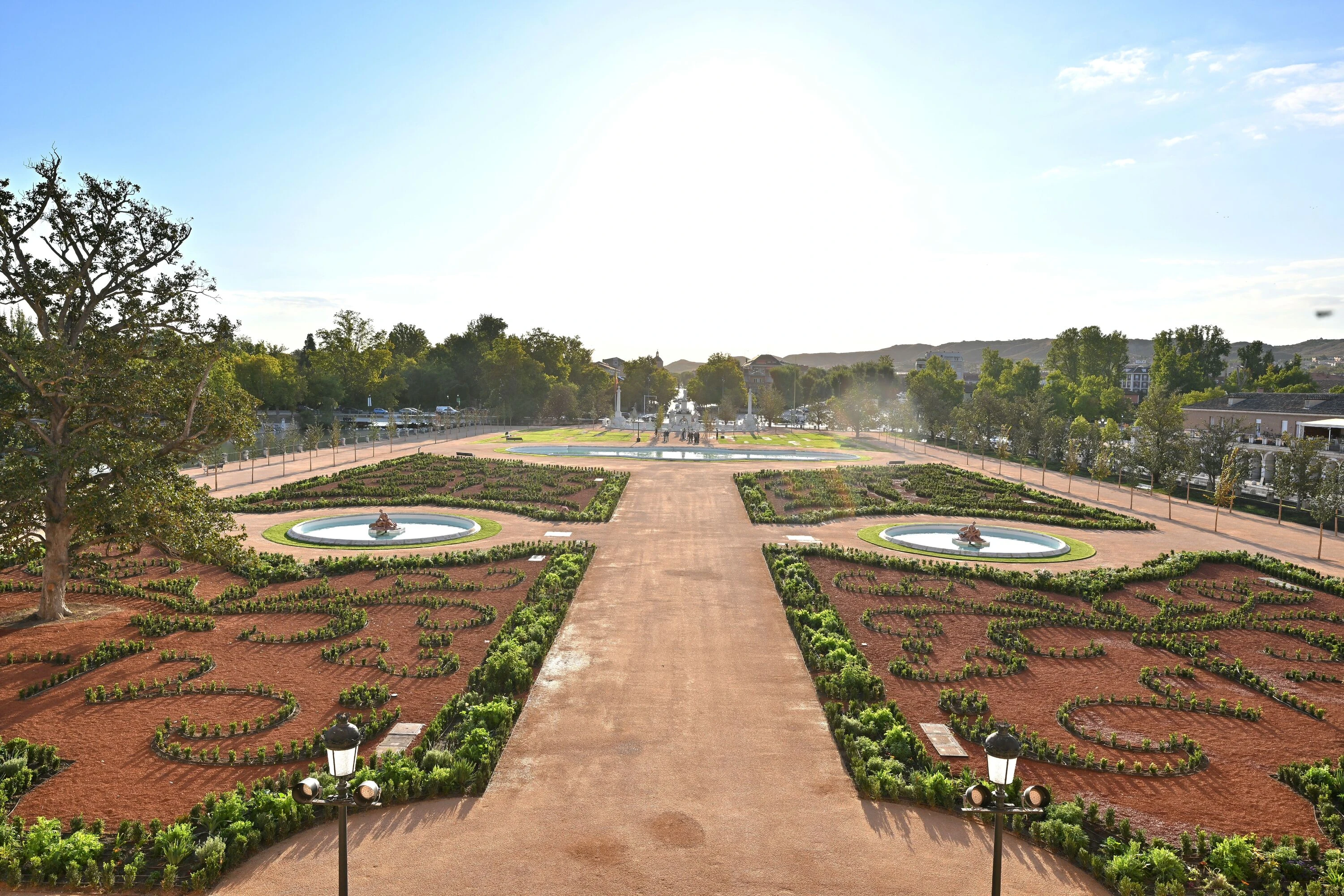 Jard&iacute;n del Parterre del Palacio Real de Aranjuez