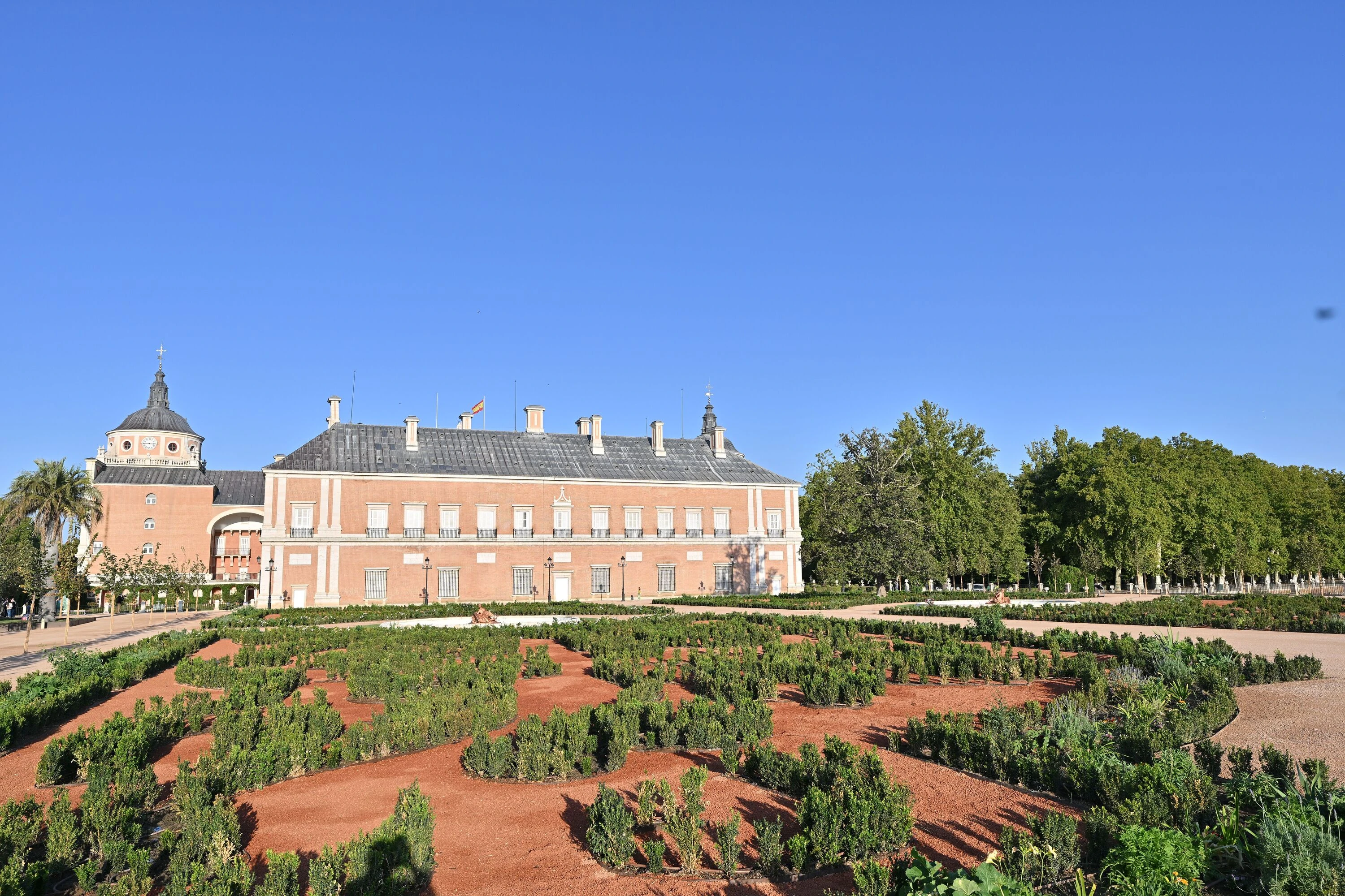 Jard&iacute;n del Parterre del Palacio Real de Aranjuez
