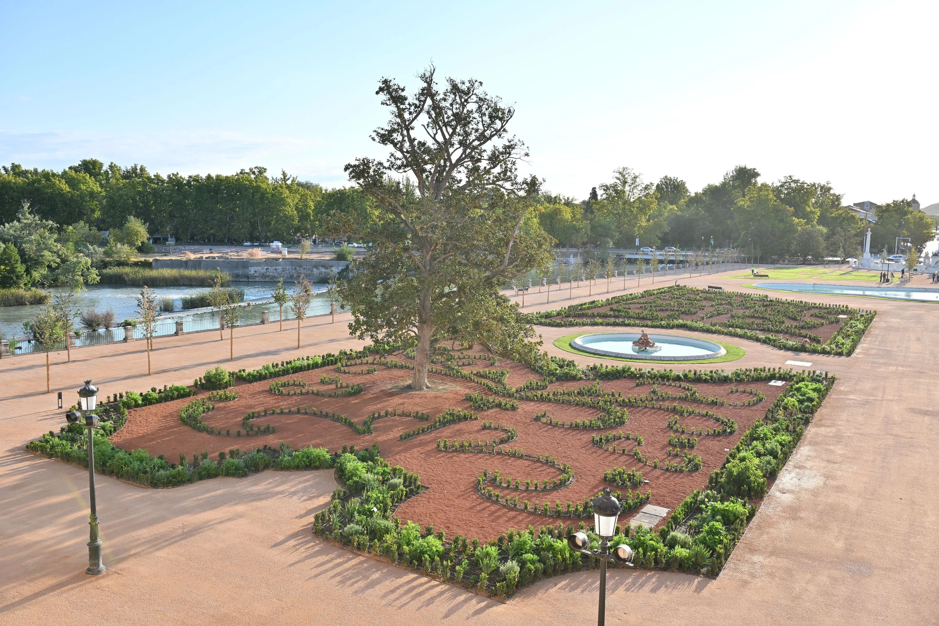 Jard&iacute;n del Parterre del Palacio Real de Aranjuez