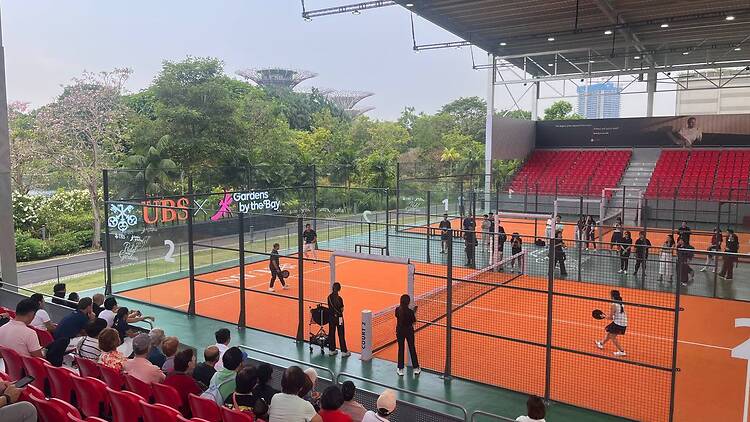 Padel at Gardens by the Bay Padel at Gardens by the Bay