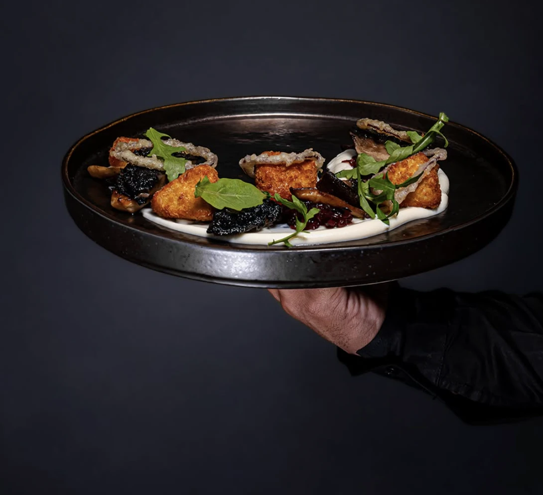 it's unbelievable that this is a vegetarian dish and that's on fine-dining!