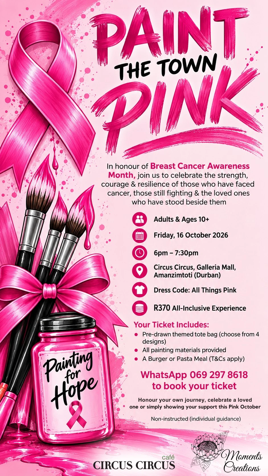 Creative expression for a great cause. 