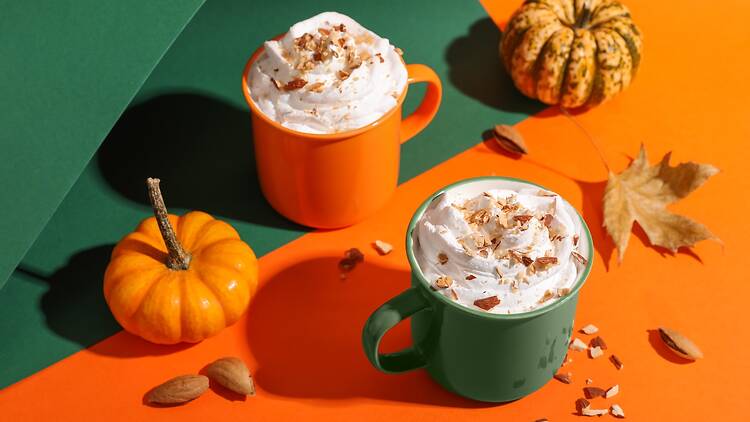 Pumpkin spice lattes Pumpkin spice lattes