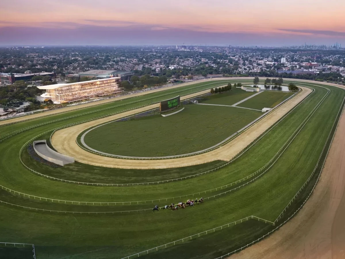 New Belmont Park racetrack