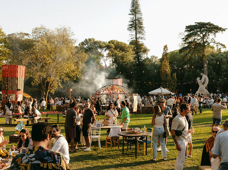 From 'sames de bacalhau' (cod bladders) to pork slaughter sandwich, the first day of Chefs on Fire was heavy metal