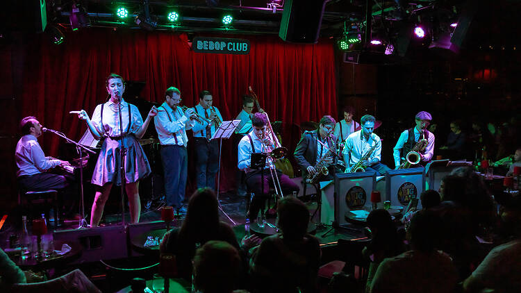 La Pequeña Big Band at BEBOP Club La Pequeña Big Band at BEBOP Club