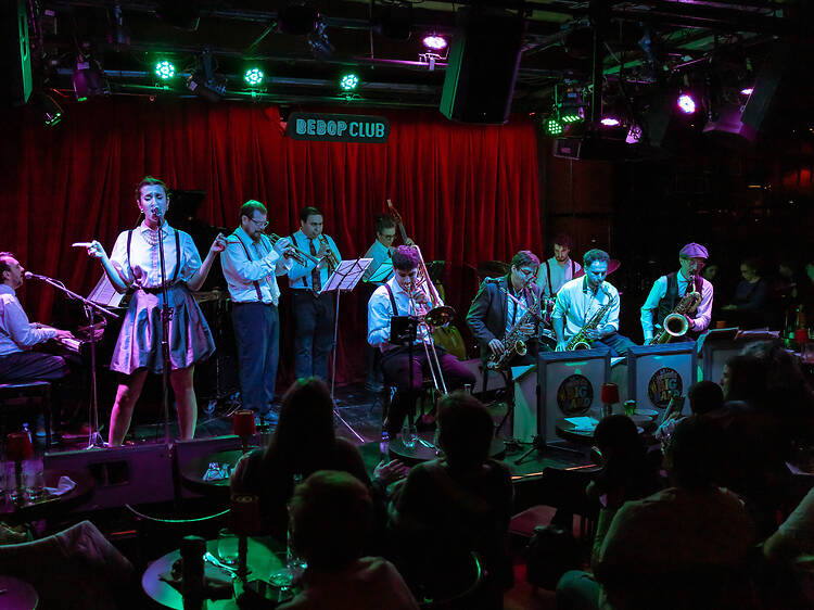 La Pequeña Big Band at BEBOP Club La Pequeña Big Band at BEBOP Club
