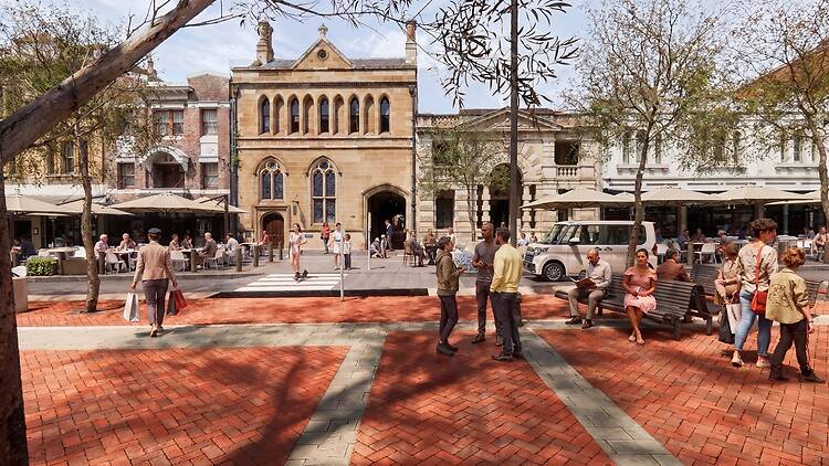 render of George Street transformation render of George Street transformation