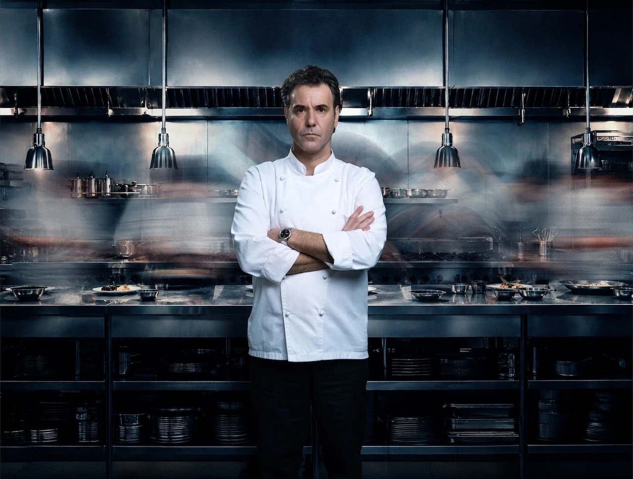 Miquel Fern&aacute;ndez com a Ferran Adri&agrave; 