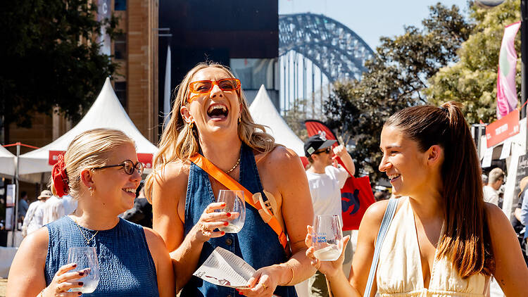 Sydney Cellar Door 2025 NSW Wine Guests enjoying wine during Sydney Cellar Door 2025
