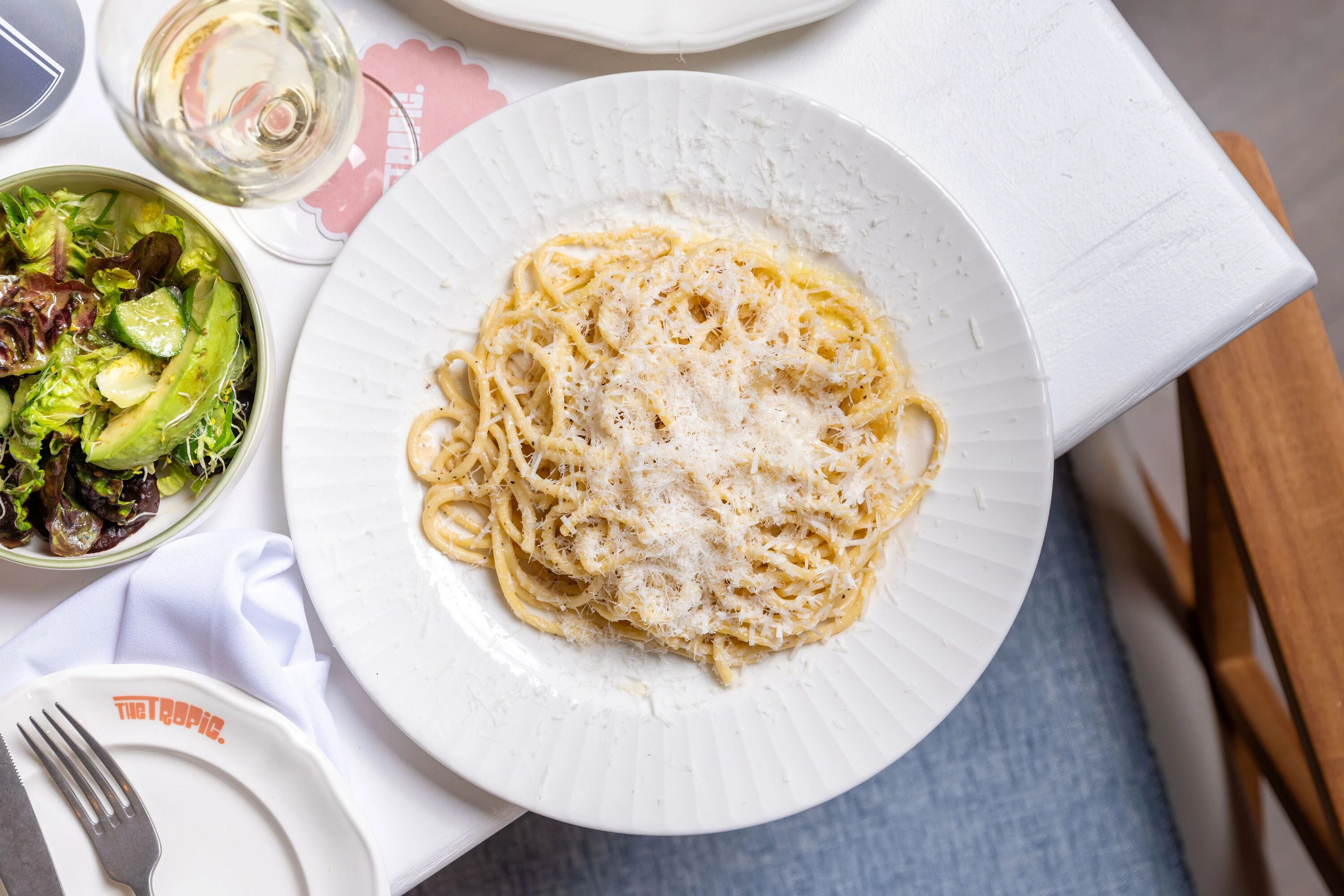 Pasta at The Tropic