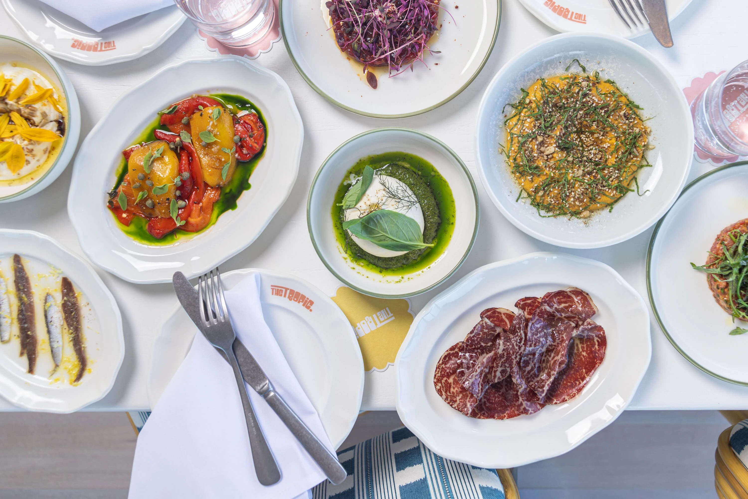 Dishes at The Tropic