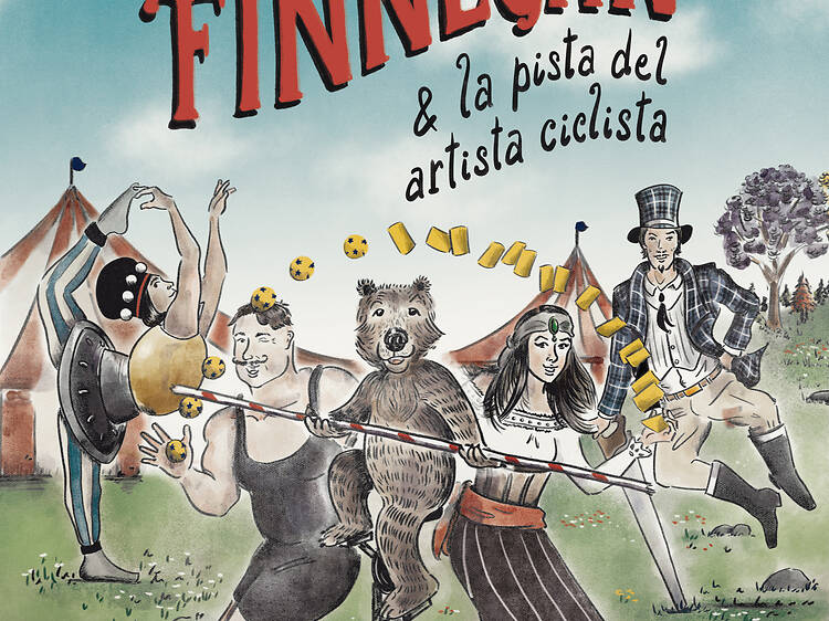 Los Finnegan & la pista del artista ciclista, by Jano Seitún Los Finnegan & la pista del artista ciclista, by Jano Seitún
