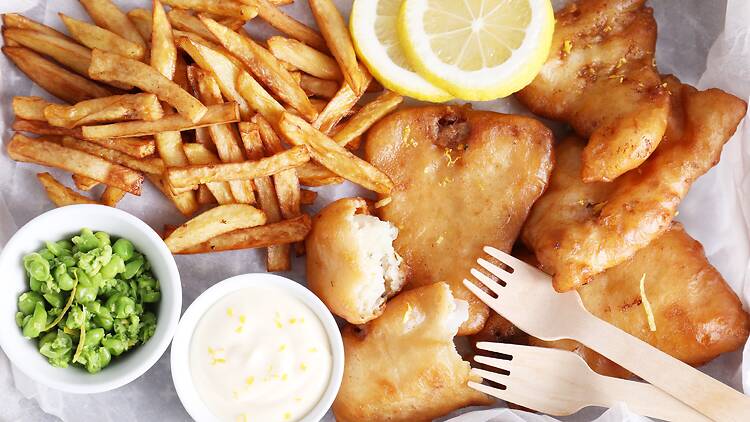 Fish and chips takeaway Fish and chips takeaway