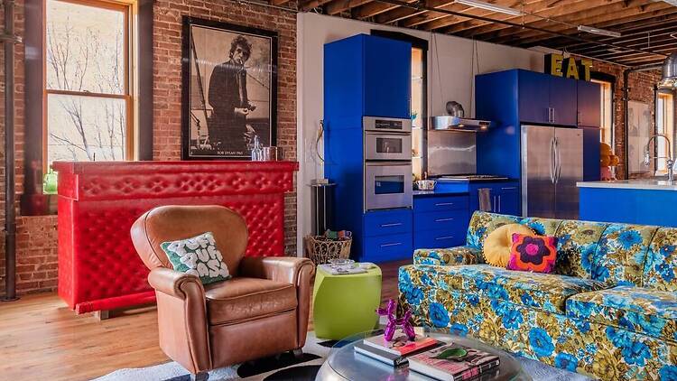 Best for big group stays: The old fire station loft Best for big group stays: The old fire station loft