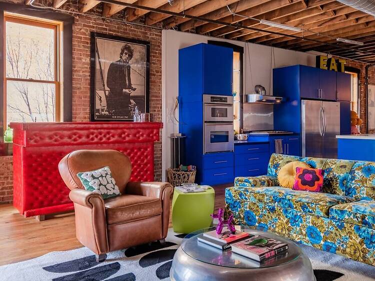 Best for big group stays: The old fire station loft Best for big group stays: The old fire station loft