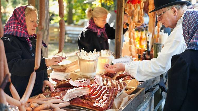 Skansen Autumn Market, Stockholm Skansen Autumn Market, Stockholm