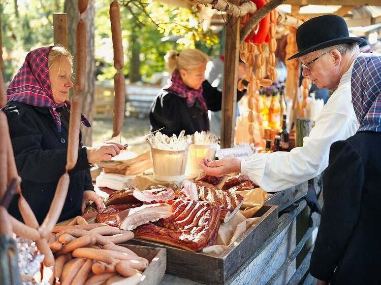 Skansen Autumn Market, Stockholm Skansen Autumn Market, Stockholm