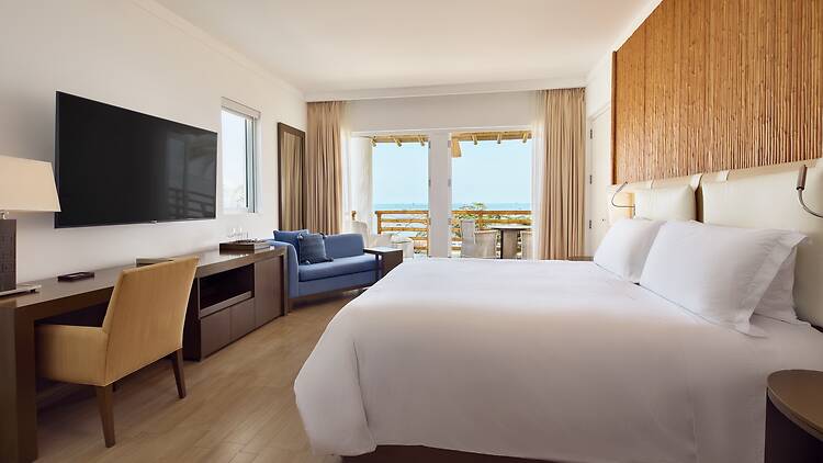 Oceanfront terrace at Hotel Paracas, a Luxury Collection Resort, Paracas